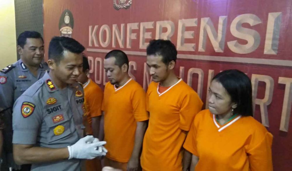 7 Pengedar Narkoba di Mojokerto Digulung, Salah Satunya Ibu Muda