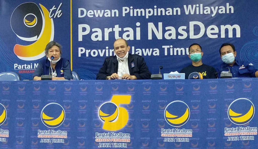 Sekjen PDIP Sebut Terjadi Intimidasi, NasDem: Itu Bertolak Belakang