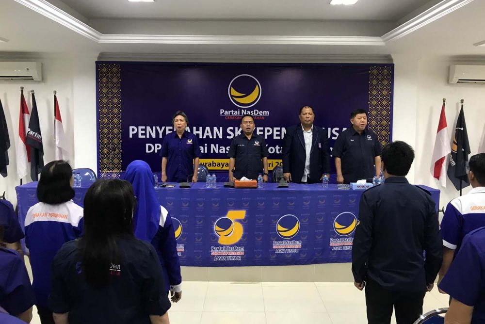 Partai NasDem akan Beri Kejutan Jelang Pilwali Surabaya 2020