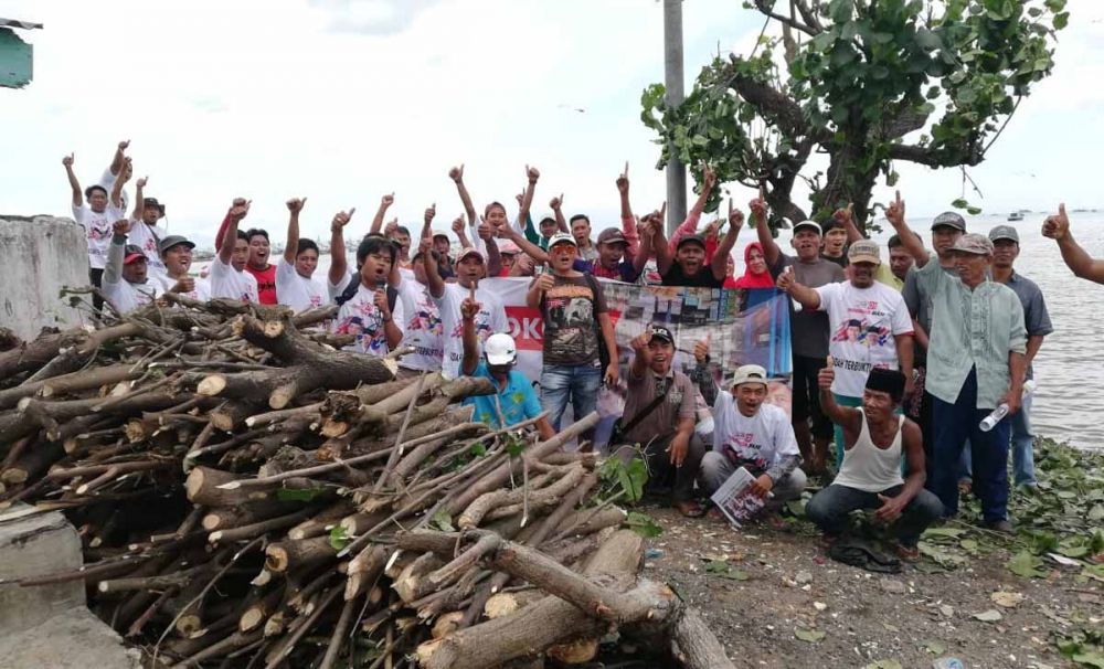 Para nelayan di Muncar Banyuwangi kompak dukung Jokowi