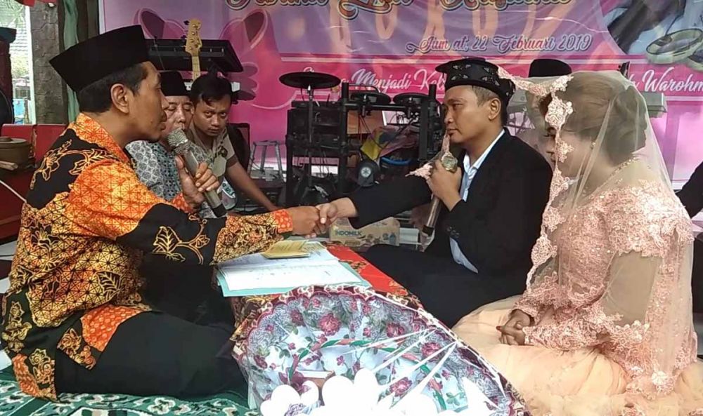 Narapidana menikah di Lapas Klas IIB Banyuwangi