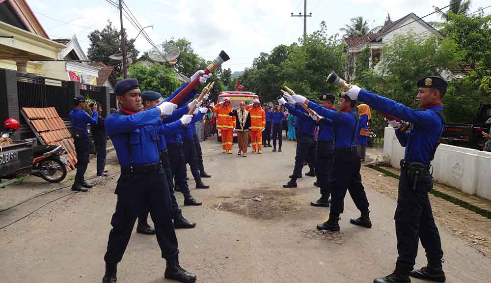 PMK di Trenggalek Iringi Pernikahan Anggota dengan Nozel Pora
