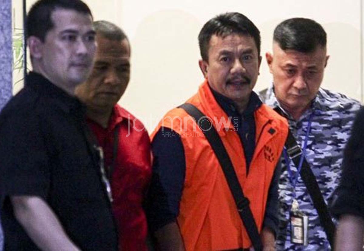 Bupati Nyono saat ditangkap KPK./Foto: Istimewa.