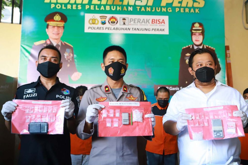 Pesta Sabu Libatkan Oknum Wartawan di Surabaya Digerebek Polisi