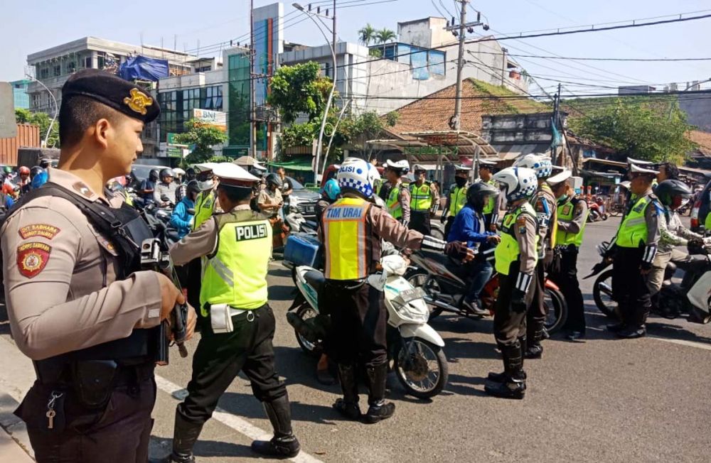 43.500 Pengendara di Surabaya Ditindak, Kendaraan Roda Dua Mendominasi