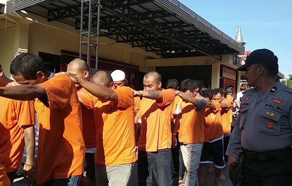 41 Kejahatan Diungkap di Mojokerto, Pembobolan Toko & Gudang Terbanyak