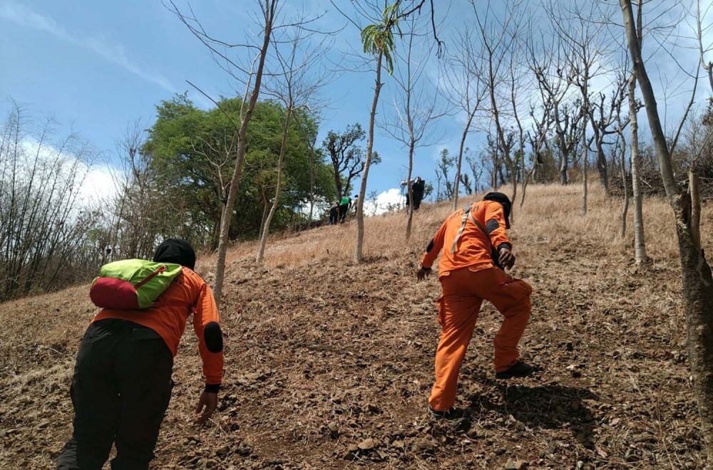 Tim SAR gabungan mencari pria yang dilaporkan hilang di Gunung Remuk, Banyuwangi