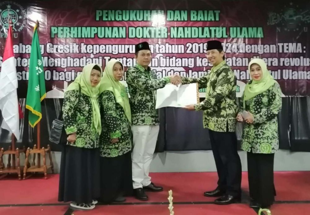 Pelantikan PDNU Gresik