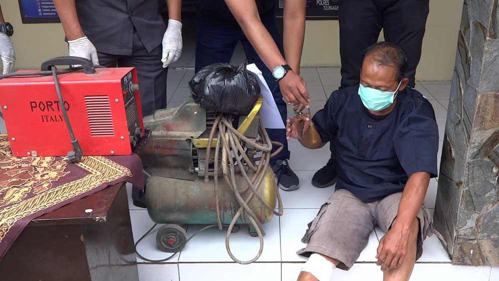 Mudi residivis curi alat bengkel ditembak polisi