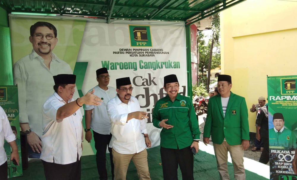 Pertama! PPP Buka Posko Pemenangan Machfud Arifin