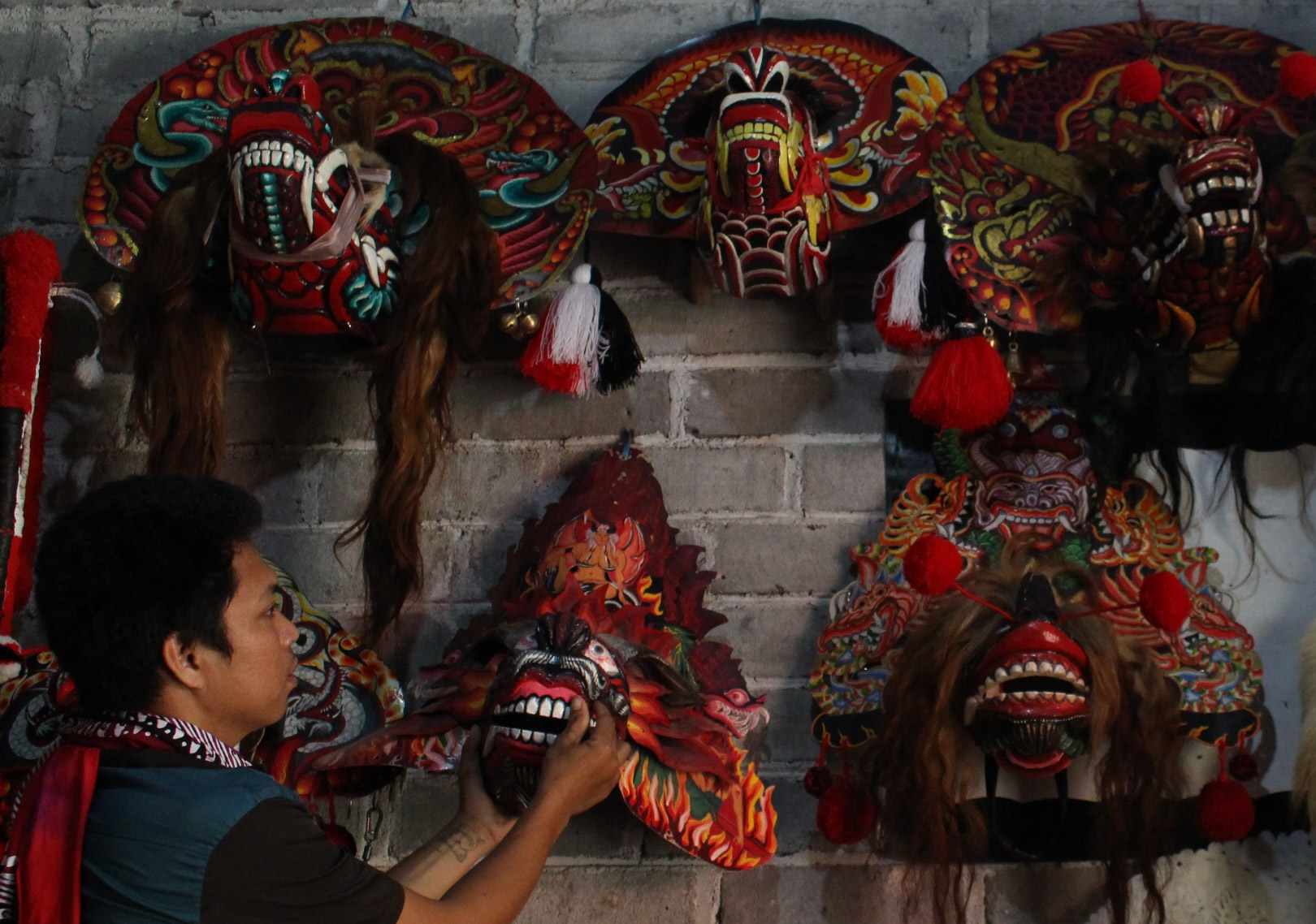 Kreasi Topeng Barong Zaman Now