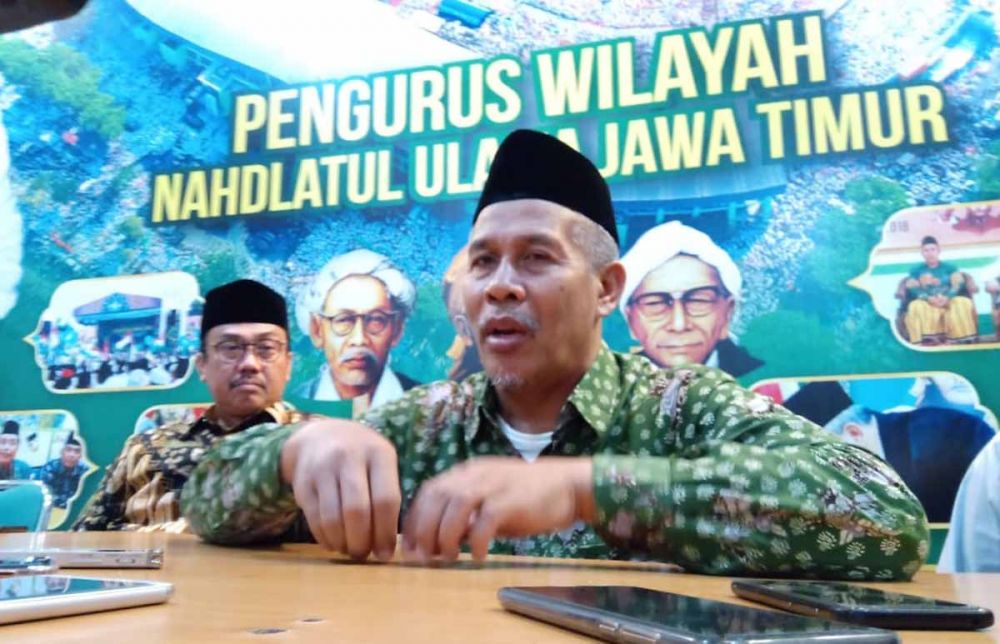 PWNU Jatim saat menyesalkan puisi Sukmawati