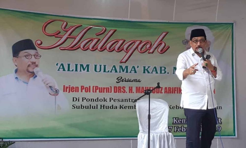 Ketua TKD Jatim, Irjen Pol (Purn) Machfud Arifin