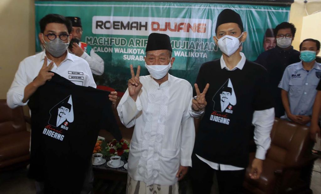 Jelang Pencoblosan, Warga Semakin Mantap Pilih Machfud Arifin-Mujiaman