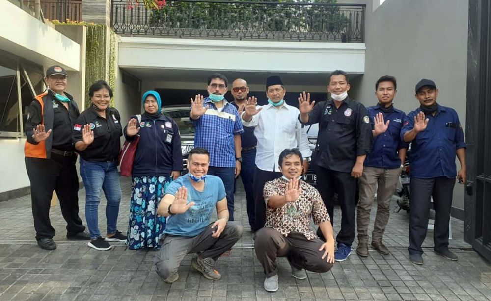 GMDM Surabaya saat bersilaturahmi bersama Calon Wali Kota Surabaya Machfud Arifin