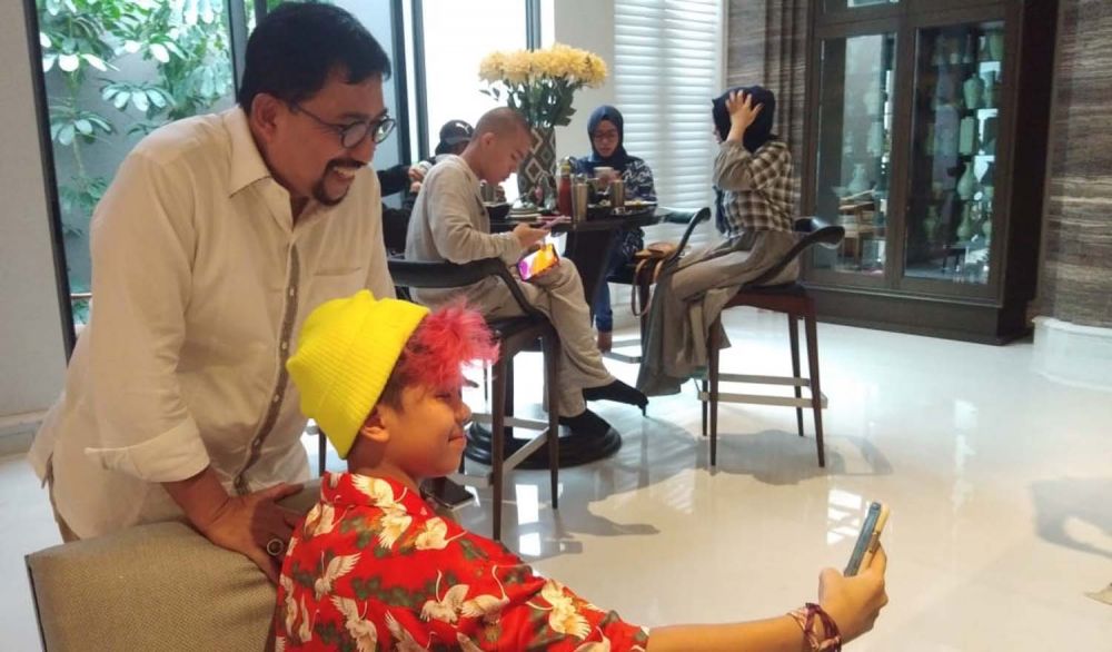Keakraban Machfud Arifin bersama keluarga Youtuber Atta Halilintar