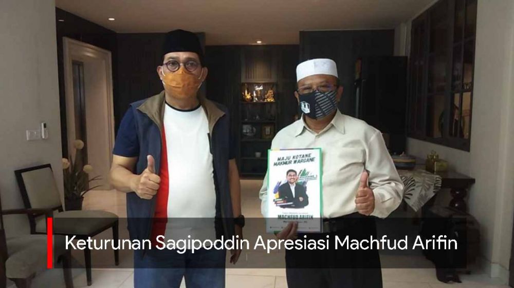 Video: Keturunan Sagipoddin Apresiasi Machfud Arifin