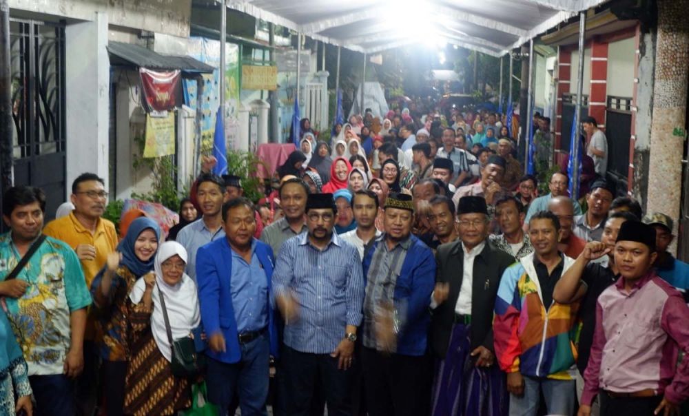 Di Krembangan, Machfud Arifin Didoakan Jadi Wali Kota Surabaya
