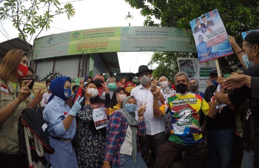 Warga di Kandang Banteng Ketaton Siap Menangkan MA-Mujiaman