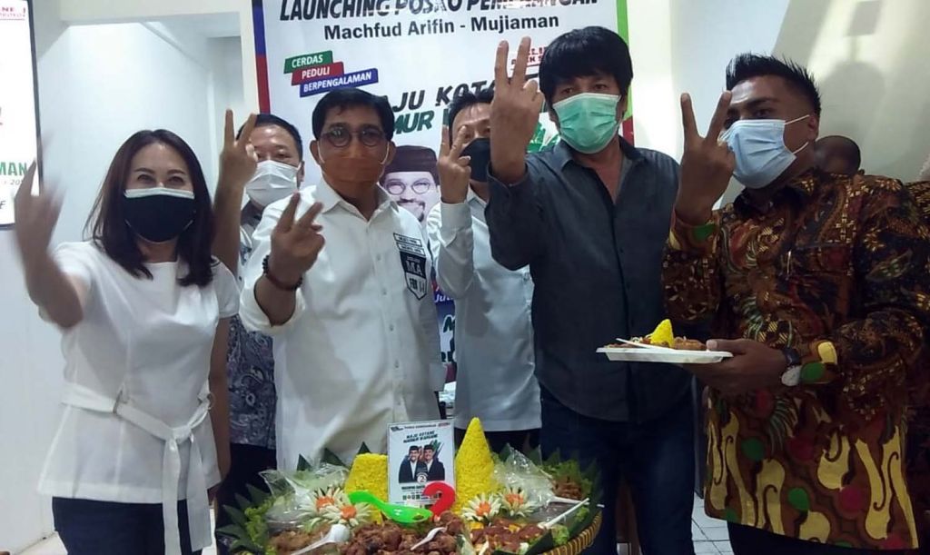 Seluruh Relawan Mantap Bergerak Menangkan Machfud Arifin-Mujiaman