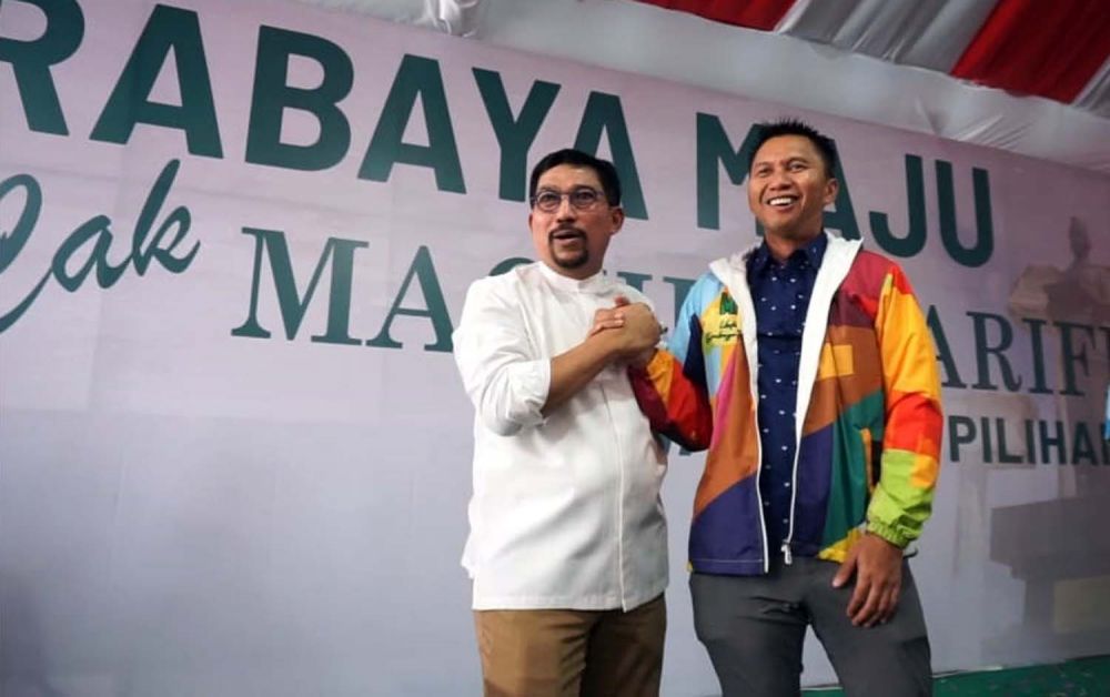 Machfud Arifin Beri Sinyal Azrul Ananda Jadi Cawawali Surabaya