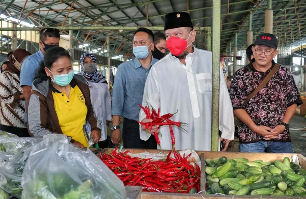 Ketua DPD RI, AA LaNyalla Mahmud Mattalitti di Puspa Agro, Sidoarjo