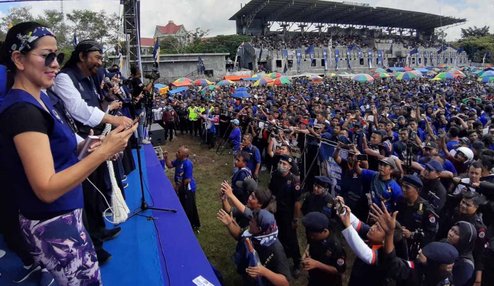 Di Magetan Surya Paloh Ajak Coblos Jokowi: Pemimpin yang Konsisten
