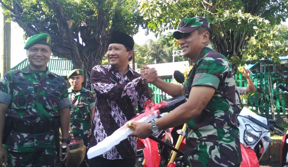 Pangdam V Brawijaya, Mayjen TNI R. Wisnoe Prasetja Boedi saat kunjungan ke Pasuruan