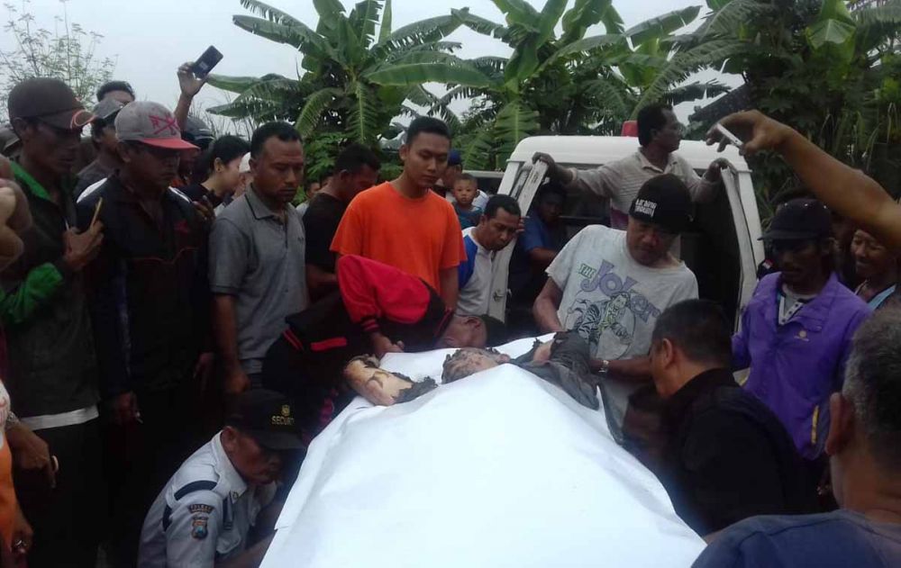 Pria Panjat Sutet di Mojokerto Diduga Hendak Mengambil Sarang Burung