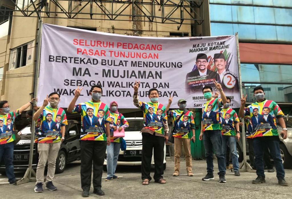 Machfud Arifin-Mujiaman, Harapan Baru Pedagang Pasar Tunjungan