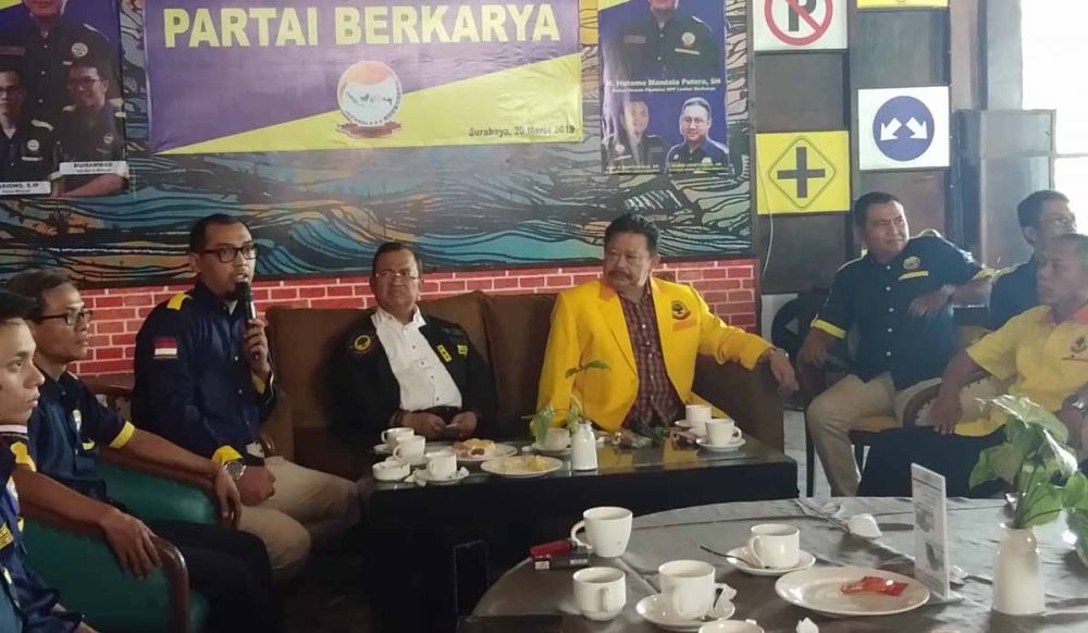 Deklarasi Laskar Berkarya Jawa Timur di Hotel Singgasana Surabaya
