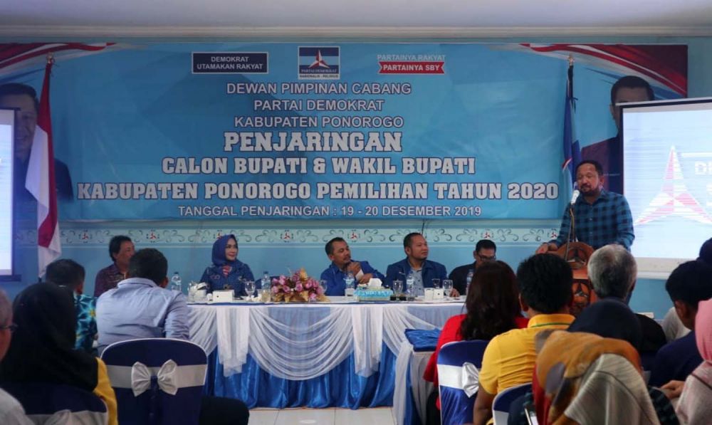 Demokrat Beri Rekomendasi untuk Ipong-Bambang di Pilkada Ponorogo 2020