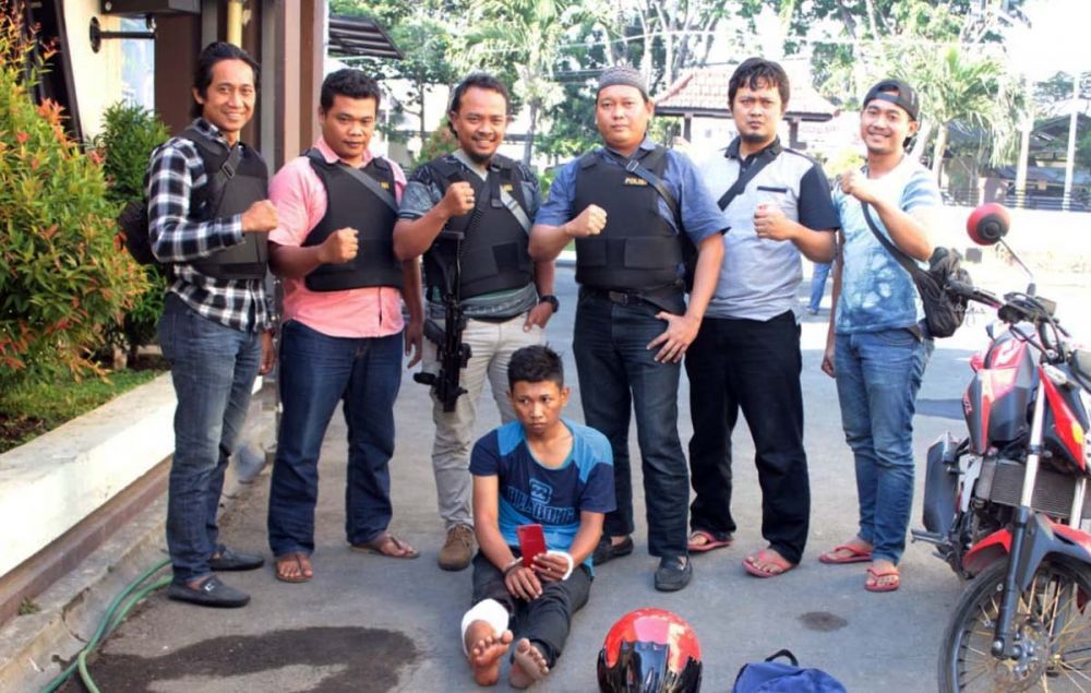 Dor! Bandit Antar Kota Pencuri 46 Motor Dilumpuhkan di Pasuruan