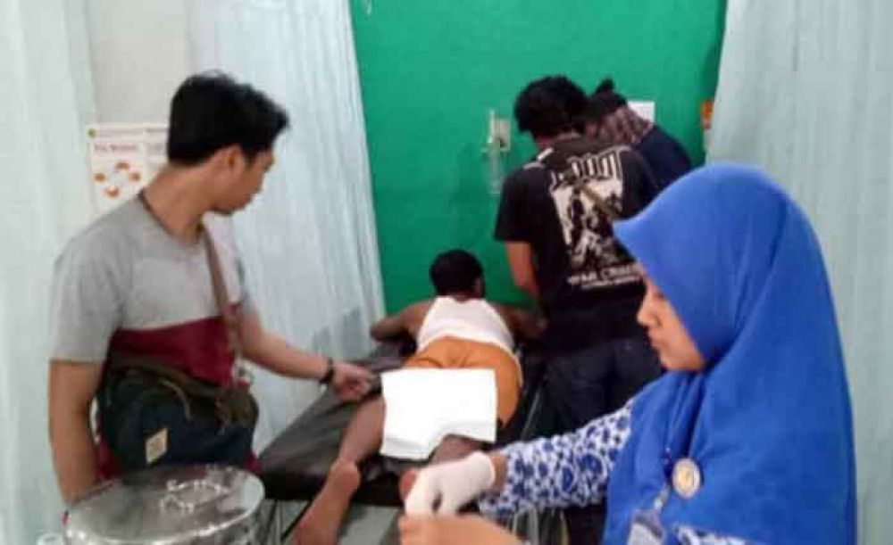 Edy Purwanto menjalani perawatan usai ditembak polisi karena melawan saat ditangkap