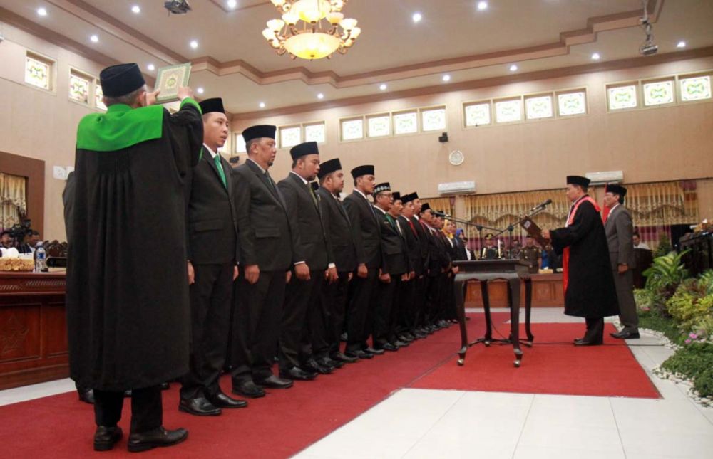 Pelantikan anggota DPRD Kota Probolinggo periode 2019-2024