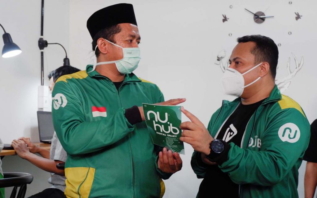 Peluncuran aplikasi NU Hub Digital Valley di Surabaya (Foto-foto: Rangga/jatimnow.com)