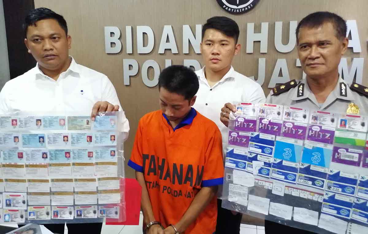 Suami Istri Dalangi Pembuatan Dokumen Palsu untuk Kredit Online