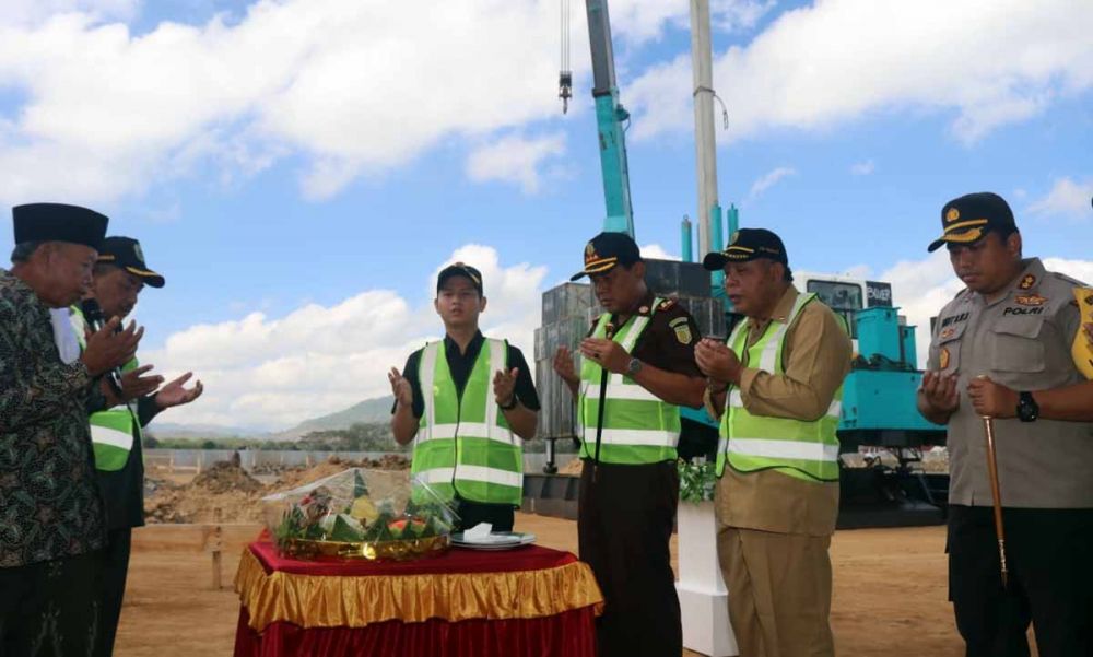 GOR berkapasitas 2000 penonton mulai dibangun di Trenggalek