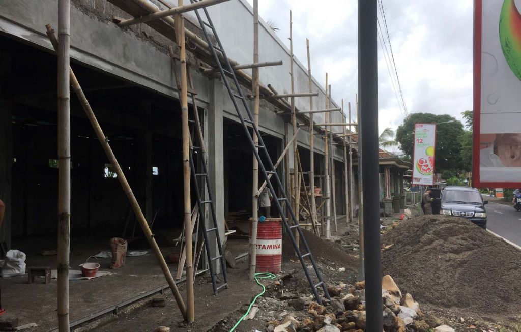 Proyek pembangunan toko di Banyuwangi yang dihentikan Satpol PP