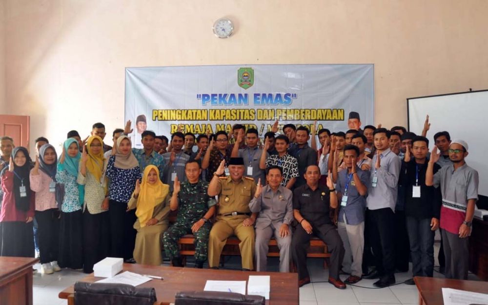 Para anggota remas di Trenggalek diberi pembekalan untuk menangkal paham radikal