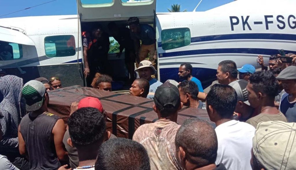 Jenazah Korban Pembacokan di Nduga, Papua Diterbangkan ke NTT