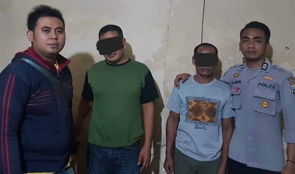 Dua pembobol rumah diamankan di Mapolres Mojokerto Kota