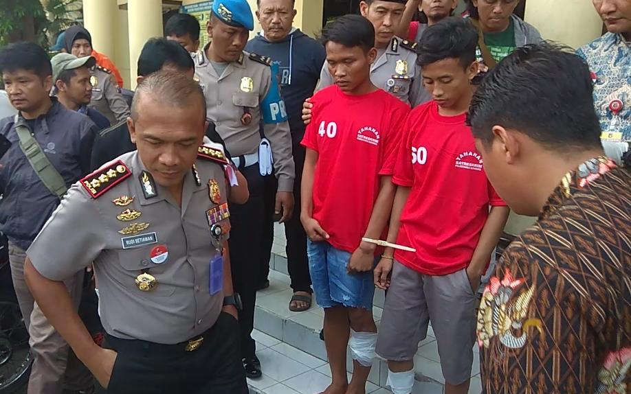 Dua pelaku pembunuhan Ester ditembak kakinya oleh Satreskrim Polrestabes Surabaya
