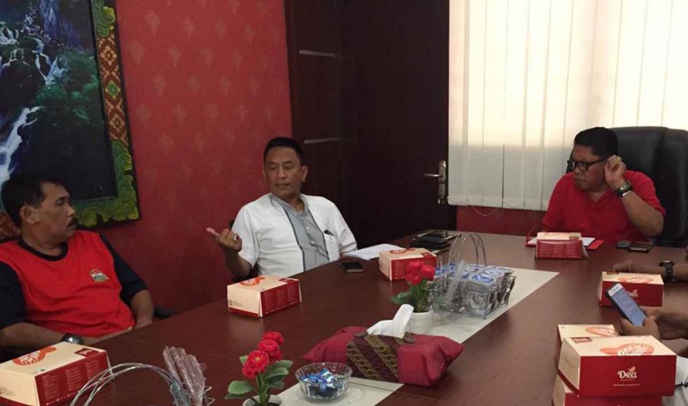 Wakil Wali Kota Blitar, Santoso (kanan)