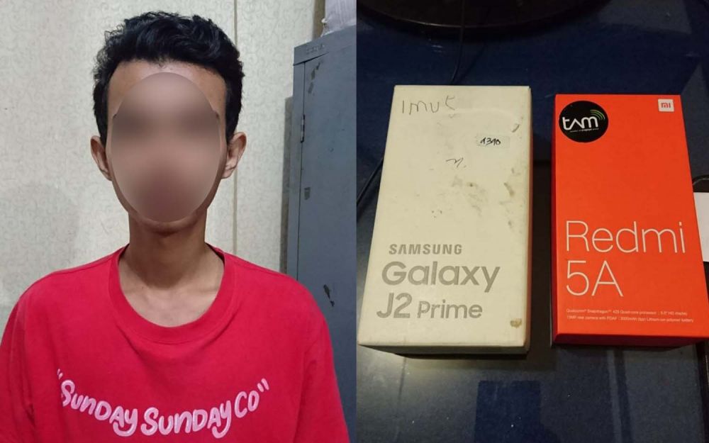 Tak Punya Modal Kencani Pacar, Pemuda di Surabaya Curi Dua HP