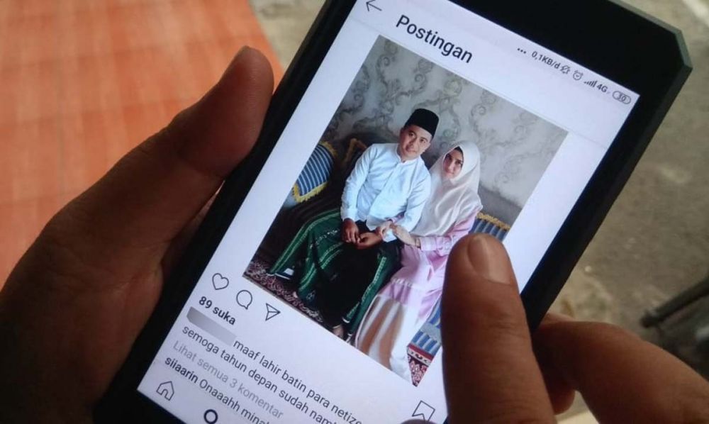 Bangkit, korban penculikan dan pembunuhan bersama Mei, istrinya yang sedang hamil