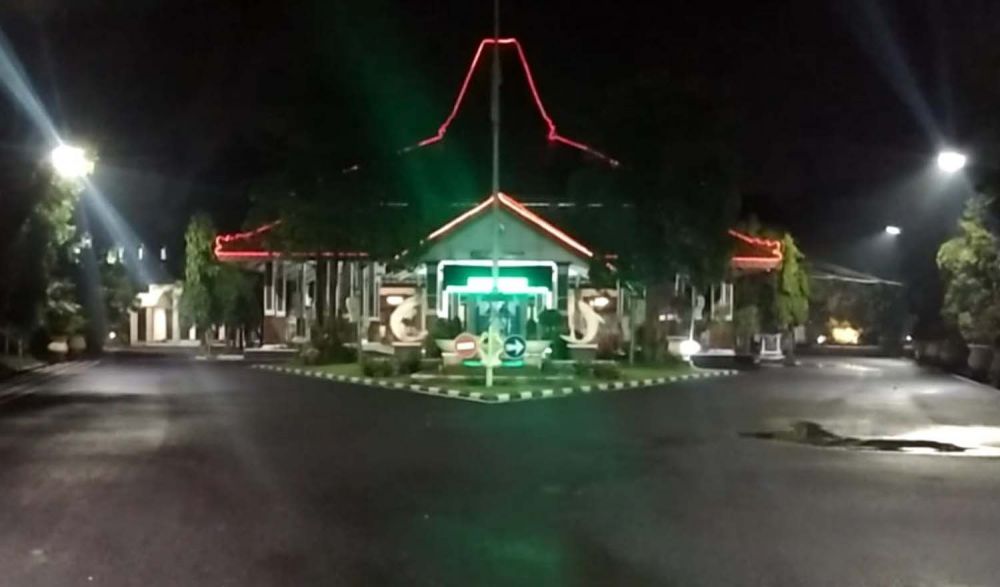 Pendopo Delta Wibawa, tempat Bupati Sidoarjo Saiful Ilah bekerja (Foto: Moch Rois/jatimnow.com)