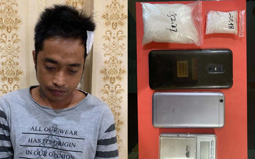Pembawa Sabu 112 Gram di Pasuruan Tabrak Polisi saat Disergap