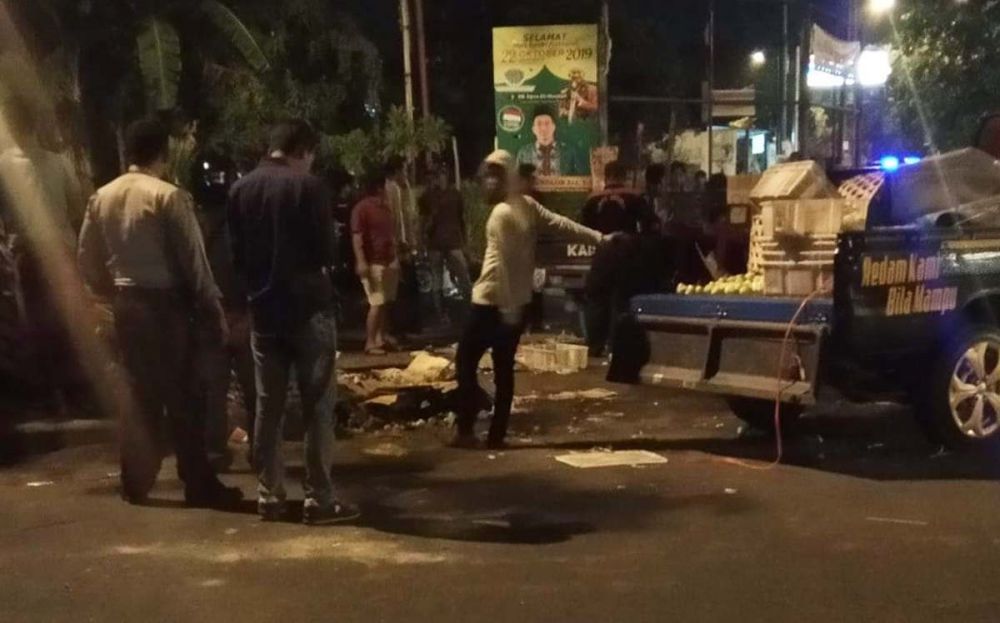 Seorang PKL di Sidoarjo Dikeroyok, Lapak Dagangan Juga Dirusak