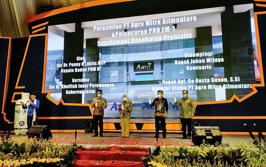 Peresmian PT AMA di Malang dan peluncuran PRO EM-1